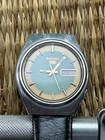 Vintage Seiko 5 Automatic 21 Jewel Tiger-eye greenish Dial, Japan 6309_8500 A2