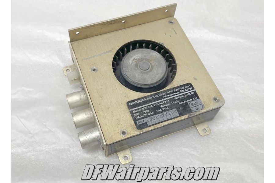 ACF314, ACF-314, Sandia Aircraft Avionics Cooling Fan / 14VDC