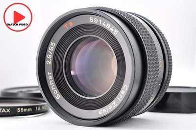 Contax Carl Zeiss Sonnar T* 85mm F2.8 AEG Objektiv C/Y Mount aus Japan...
