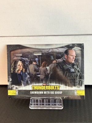 Showdown with OXE Group 2025 Topps Chrome Marvel Studios Thunderbolts #T-18