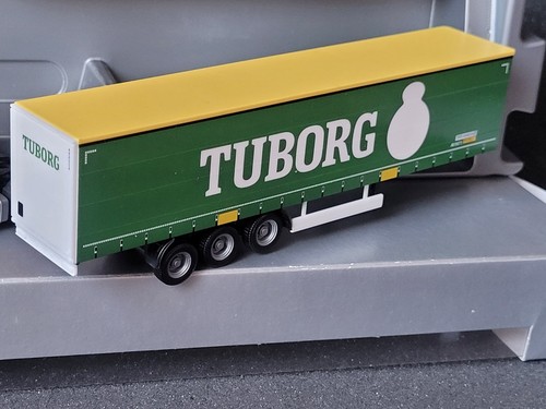 MAN TGX Contino Transport A/S 6330 Padborg Danmark TUBORG Beer Bahntrailer - Bild 7 von 7