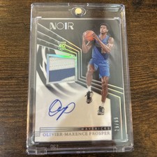 2023-24 Panini Noir - Rookie Patch Auto Color Olivier-Maxence Prosper #349 /99  