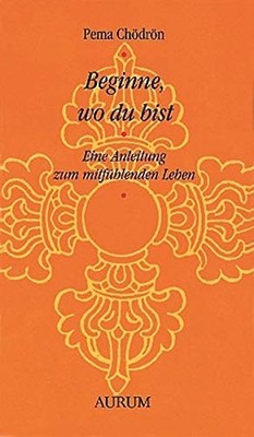 Pema Chödrön Beginne, wo du bist: Eine Anleitung zum mitf (Hardback) (UK IMPORT)