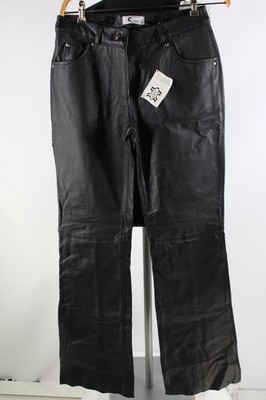 Collection chalice schwarze Leder-Hose Gr.36/S echtes Schweinsleder Top Zustand