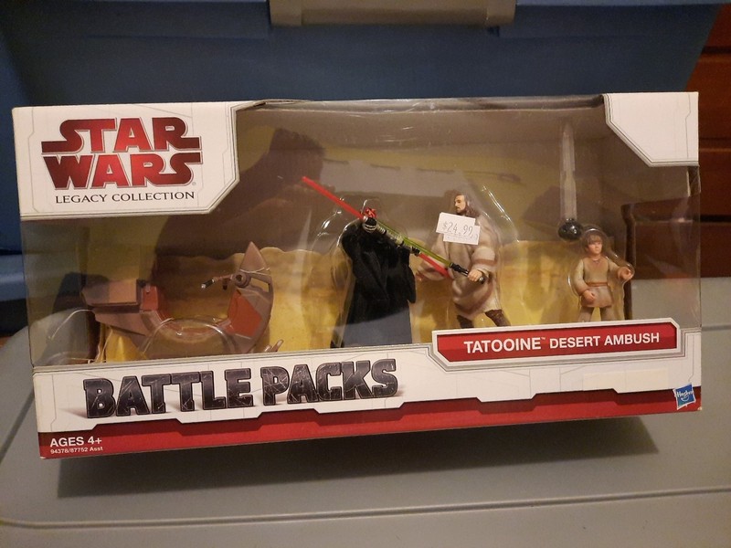 Star Wars Legacy Collection Battle Packs Tatooine Desert Ambush SEALED NEW