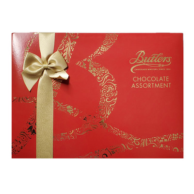 Butlers Irish Chocolate Assortment Caramel, Coffee, Truffle Valentine Gift Box