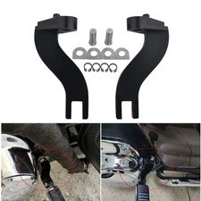 Passenger Foot Peg Mount Bracket Holder For Harley Touring 93-22 Electra Glide