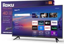 Roku Smart TV 2025   40-Inch Select Series, 1080P Full HD TV   Rokutv with Voice