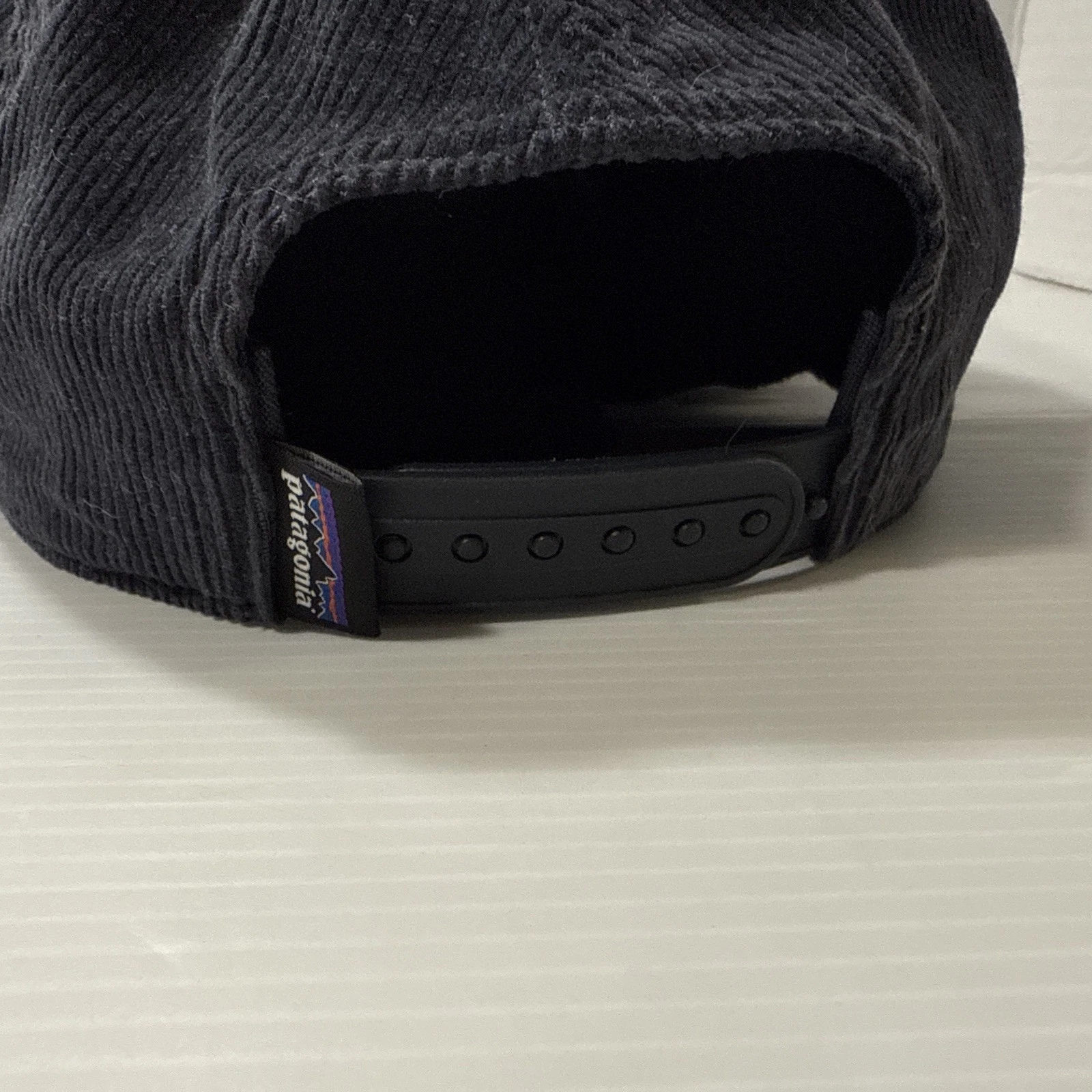 patagonia corduroy smolder adjustable snap back 
