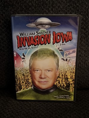 Invasion Iowa DVD William Shatner 2005 2 DVDs 10 Episodes RARE