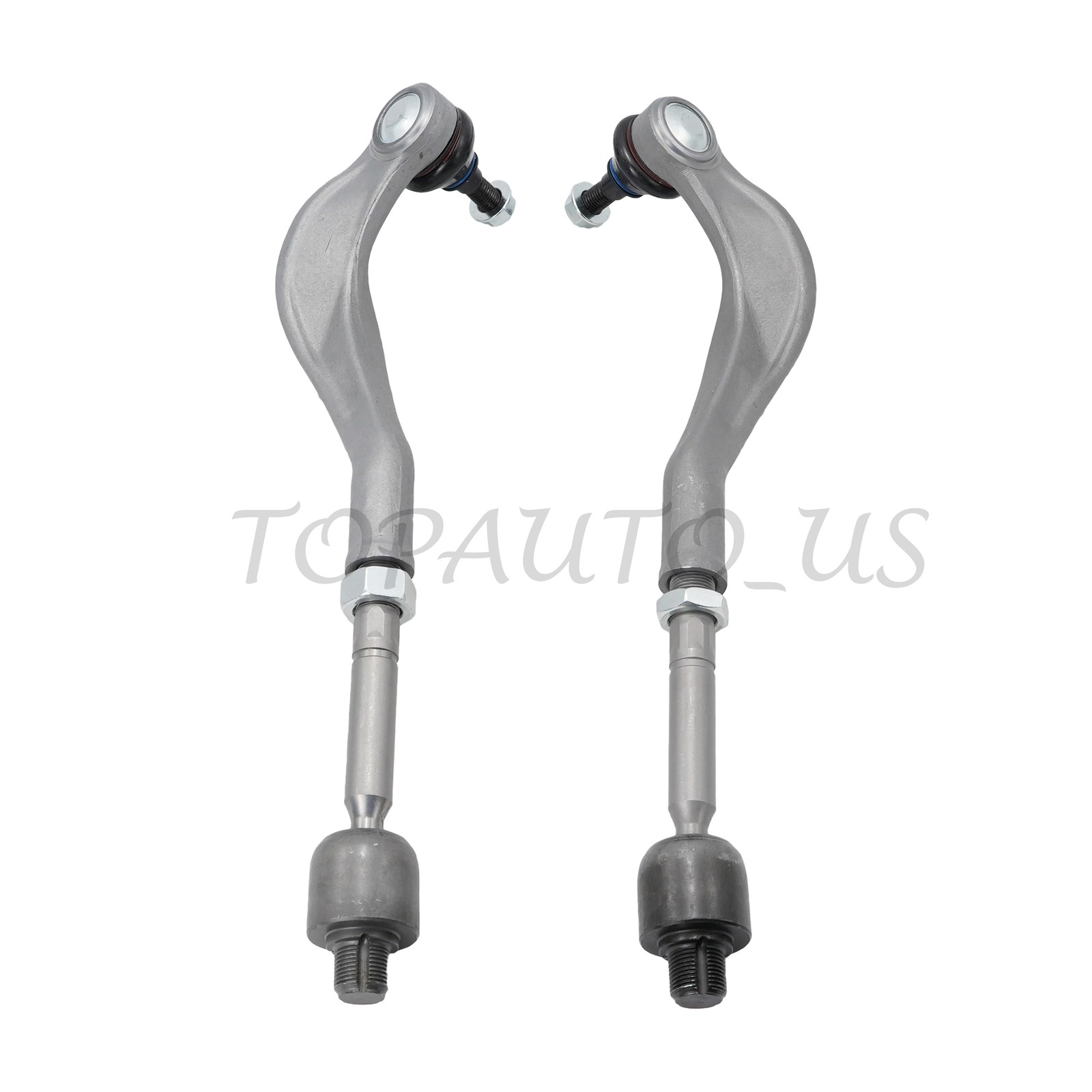 4PCS 673004614 673004615 LH & RH Inner+Outer Tie Rod End For Maserati Levante US