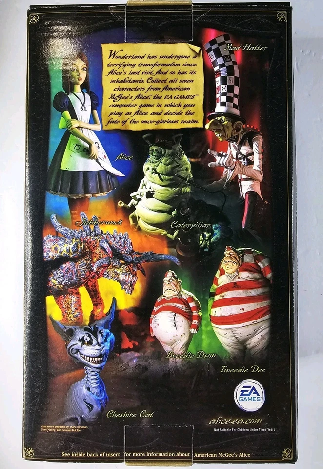 Figura de acción American McGee’s Alice and the Cheshire Cat EA Videojuegos 2000 Foto 3 de 4