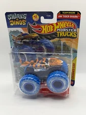 Hot Wheels • Monster Trucks • Sharks Vs Dinos • HW Tiger Shark • New For 2025