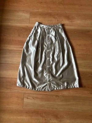 FWK by Engineered Garments Silver Skirt Slit Design