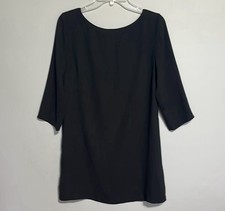 Leith Black Long Sleeve Dress Size Medium 