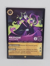 Maleficent - Mistress of All Evil 51/204 Legendary Into the Inklands Lorcana NM