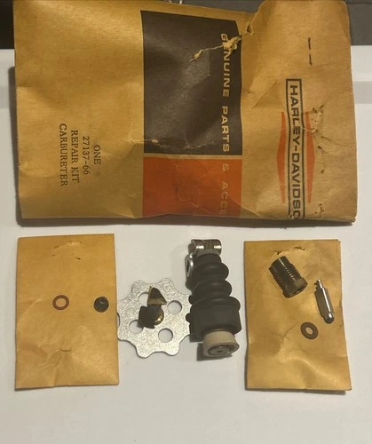 Harley Davidson Carburetor Rebuild Kit 27135-66 FL 66-70 XL 66-1971 Tillotson
