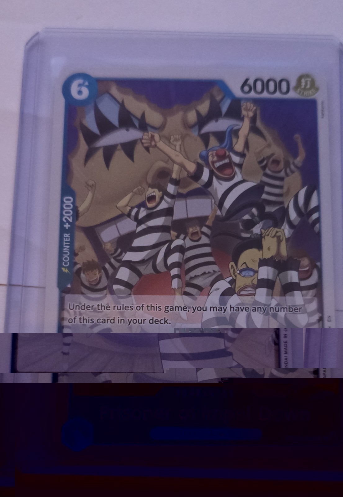 Prisoner of Impel Down OP16-042 The Time of Battle Foil