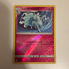 Pokémon TCG Alolan Ninetales 145/236 Cosmic Eclipse Reverse Holo NM