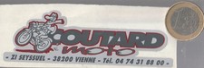 Autocollant. Moto. COUTARD MOTO - Vienne. Trial
