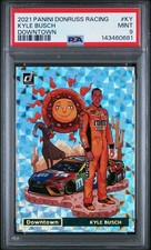 2021 Panini Donruss Racing Downtown  Kyle Busch #KY PSA 9 MINT SSP