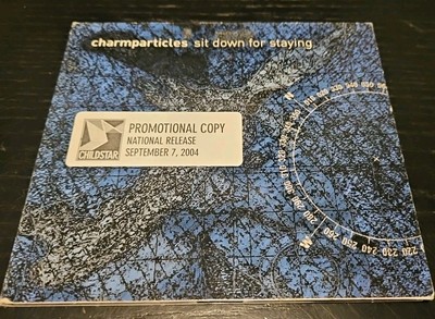 Charmparticles - Sit Down For Staying (CD, EP) Promo Copy 2004 Shoegaze