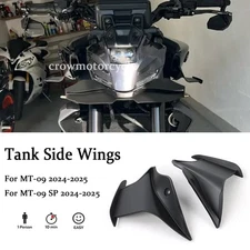 Side Downforce Winglet Spoilers Fairing Kits For Yamaha MT-09 MT09 SP 2024 2025