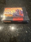 Treasure Of Rudras , CIB Sealed  SNES  Perfect Condition Flashback Ent LAST COPY