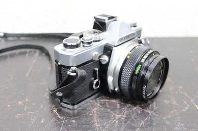 OLYMPUS OM-1 SLR Film Camera G.ZUIKO f3.5 28mm From Japan | eBay
