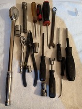 Snap on Blue Point Tools, Lot. Damaged broken Ratchet,Screw Drivers, ,Sockets, 