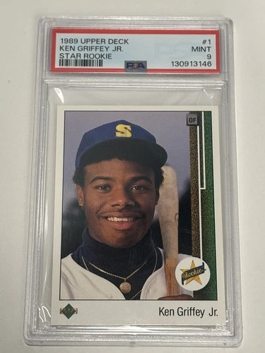 1989 Upper Deck Ken Griffey Jr - Star Rookie #1 PSA 9 RC Seattle Mariners