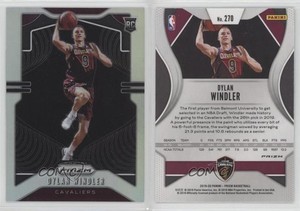 2019-20 Panini Prizm Rookie Silver Prizm Dylan Windler #270 Rookie RC