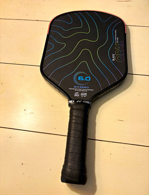 SixZero 6.0 Black Opal Pickleball Paddle, Handful Of Times
