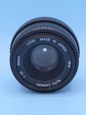 Pentax Auto Chinon 1:1.9 50mm Camera Lens Made In Japan