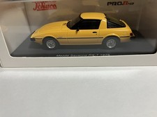 Schuco 1/43 Mazda Savanna RX-7 1978-85 Yellow Minicar