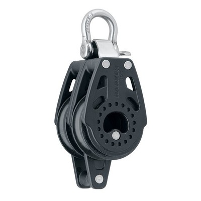 Harken 2643 40mm Carbo Air Double Block w/ Becket High Load Lightweight Durable