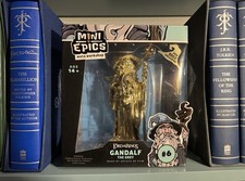 Weta Mini Epics Gold Gandalf The Grey SDCC Exclusivité 2018 Lord Rings 1 sur 100 !!