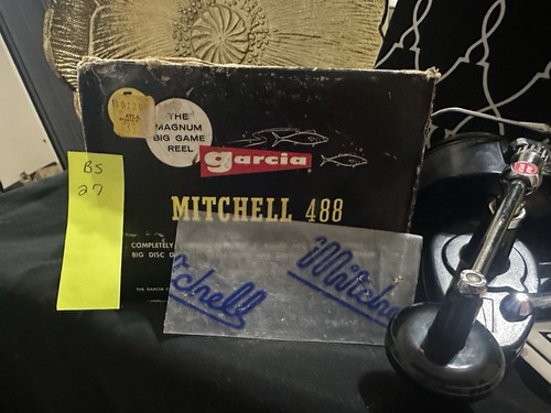 Mitchell 486 Spinning Reel Blue In A 488 Box