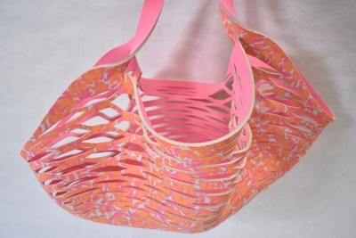 Sea Star Beachwear Vineyard Vines Summer Blooms Fishermans Tote Bag 22'' x 14''