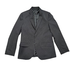 KENNETH COLE REACTION Sport Coat Mens 40 Gray Blazer Jacket Vented Modern