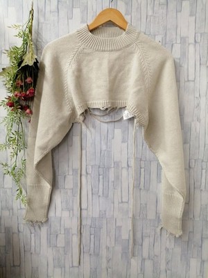 EMODA Super Crop Crash Knit F042152670401-01 Used