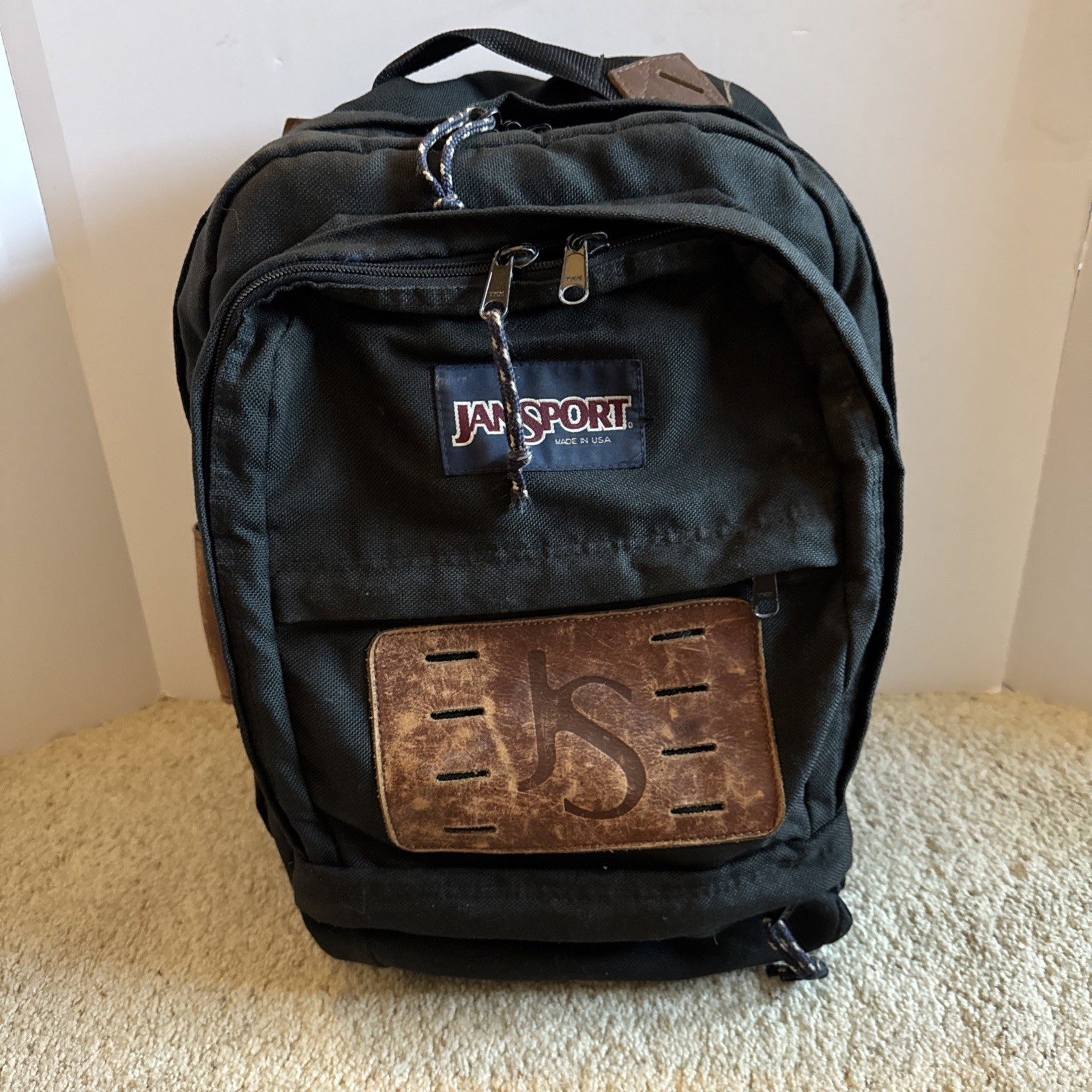 Vintage USA Made JANSPORT 80s Backpack Book Carry On Bag Messenger  Convertible | eBay