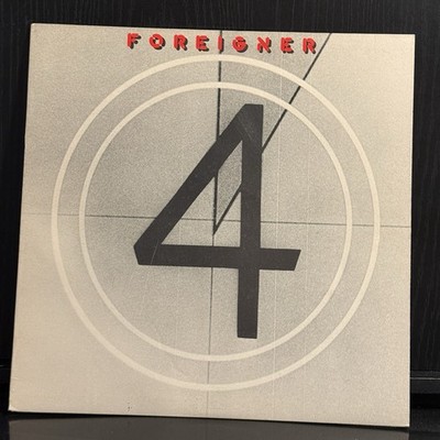 FOREIGNER 4 1981 Atlantic 1st Press STERLING SD16999 Juke Box Hero Urgent EX/EX