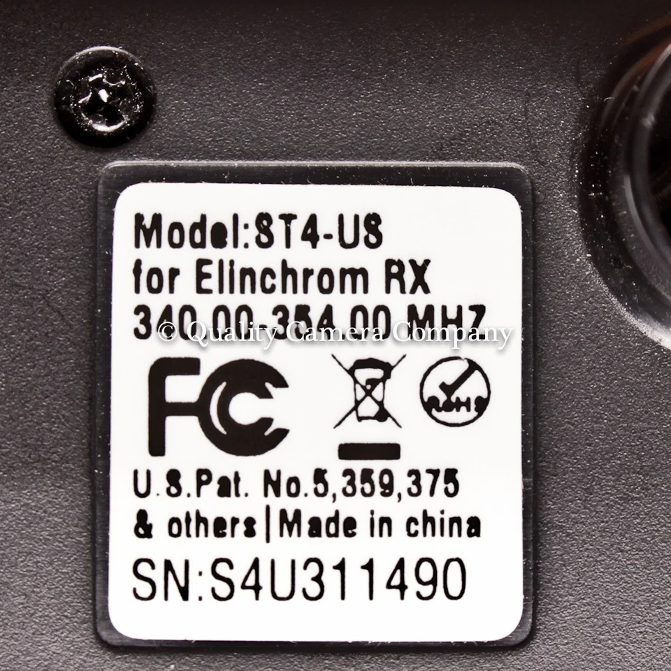 PocketWizard PowerST4 Receiver for Elinchrom RX Strobes #PW-ST4-FCC - Image 4 of 4