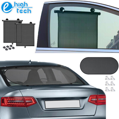 Car Side Rear Window Sun Shade Cover Windshield Screen Mesh Baby UV Shield Visor