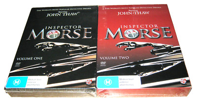 Inspector Morse - Volume 1 + 2 + 3 - Box Set - New Sealed DVD - Region 4
