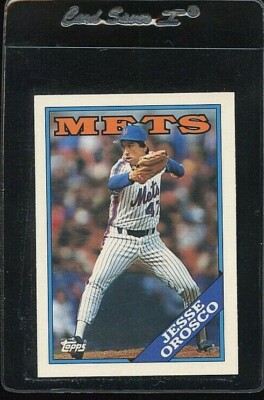 1988 Topps - Jesse Orosco #105 Collector's Edition (Tiffany) for