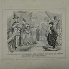 7x10" punch cartoon 1850 A CERTAIN GOOD QUEEN begravia