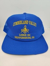 Vintage New Era USA MADE Mason PA Trucker Hat Snapback Cap NOS NWOT VTG