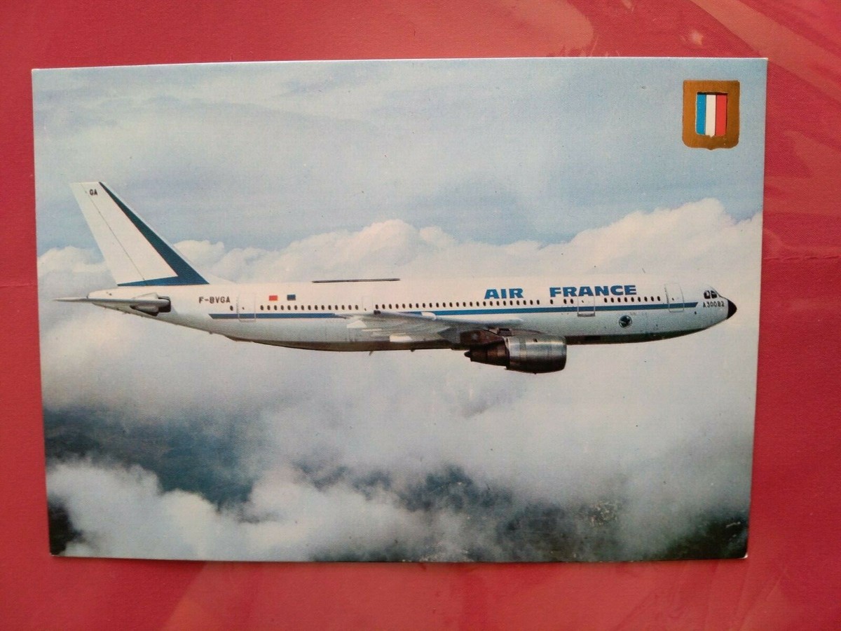 POSTCARD AIRPLANE AIR FRANCE (V1093) | eBay